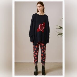 Markus Lupfer Erin oversized rose sweater S